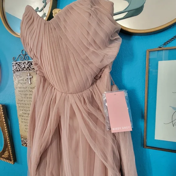 Birdy Grey Christina Taupe Formal Dress - Picture 16 of 16